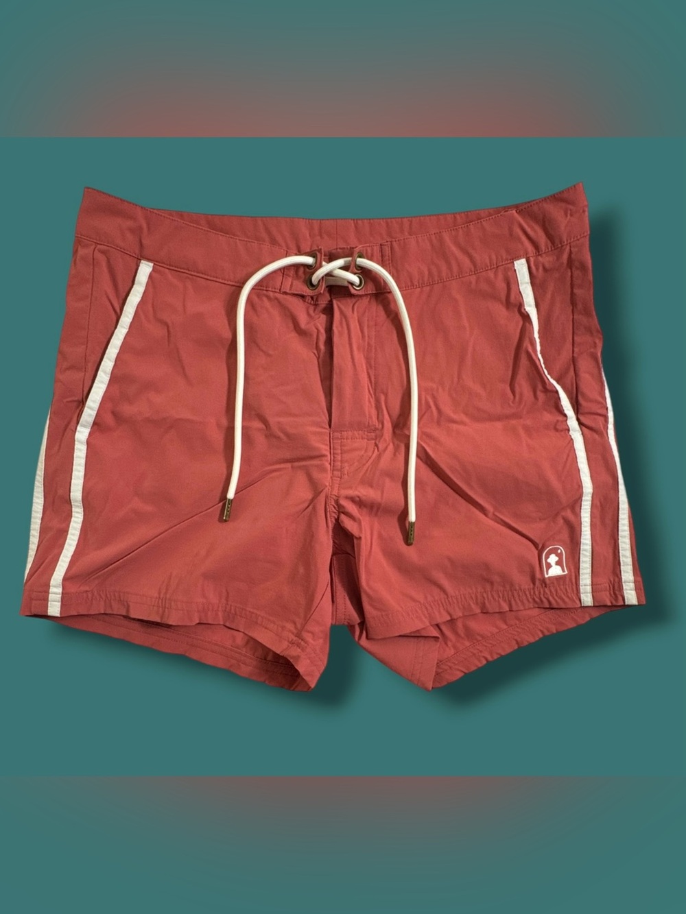 Dandy Del Mar Board Shorts Mens 31 X 3.5” Surf Swim Trunks Stirrata In Currant